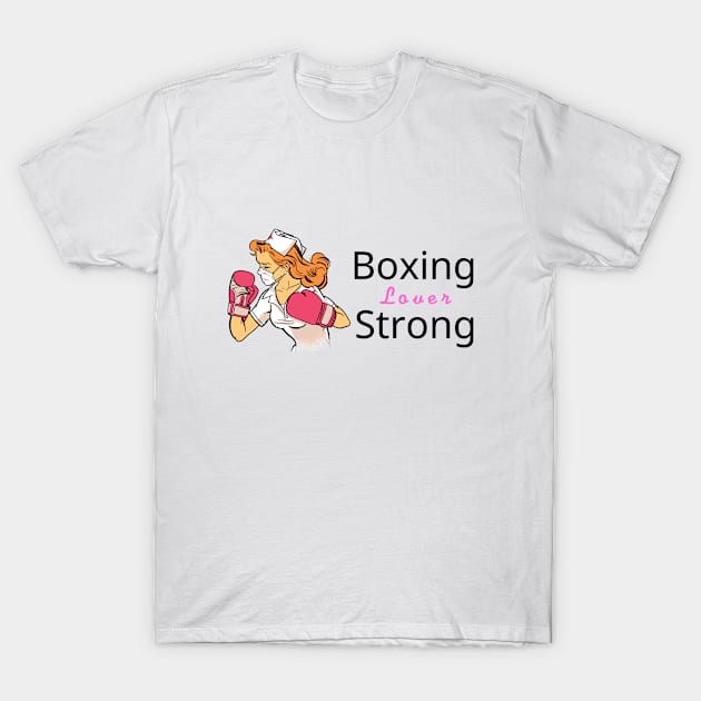 Nurses boxing T-shirt T-Shirt by PowerShopDesign